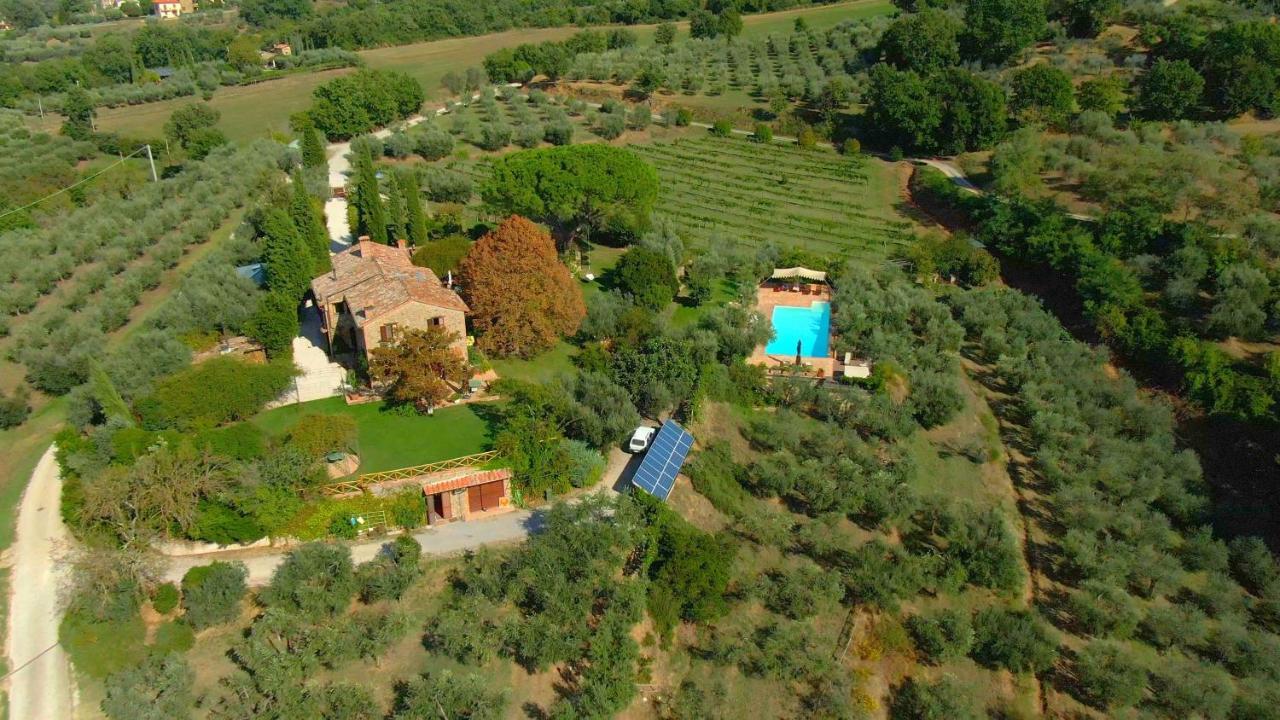 Villa Fontanaro Farm And Culinary School Paciano Esterno foto