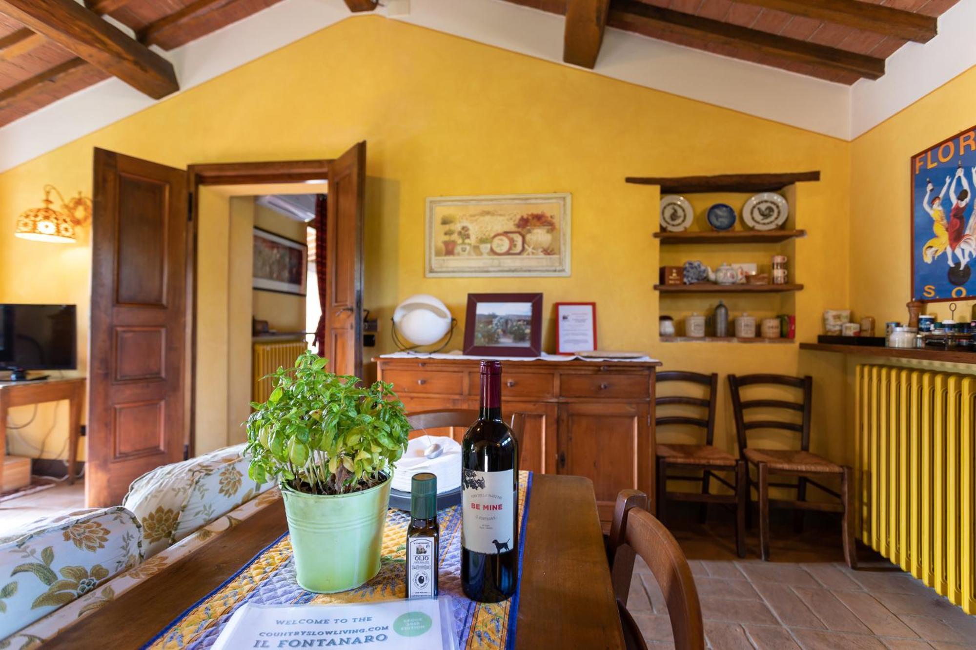 Villa Fontanaro Farm And Culinary School Paciano Esterno foto