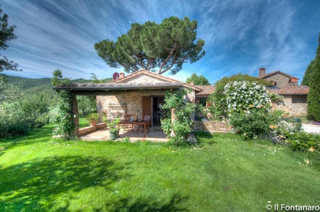 Villa Fontanaro Farm And Culinary School Paciano Esterno foto