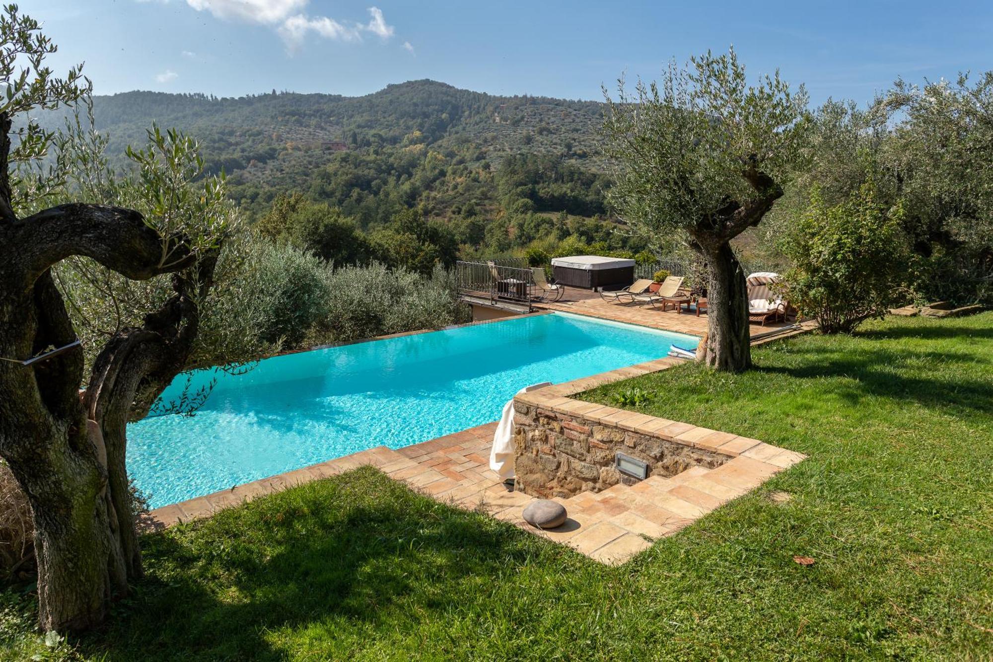 Villa Fontanaro Farm And Culinary School Paciano Esterno foto