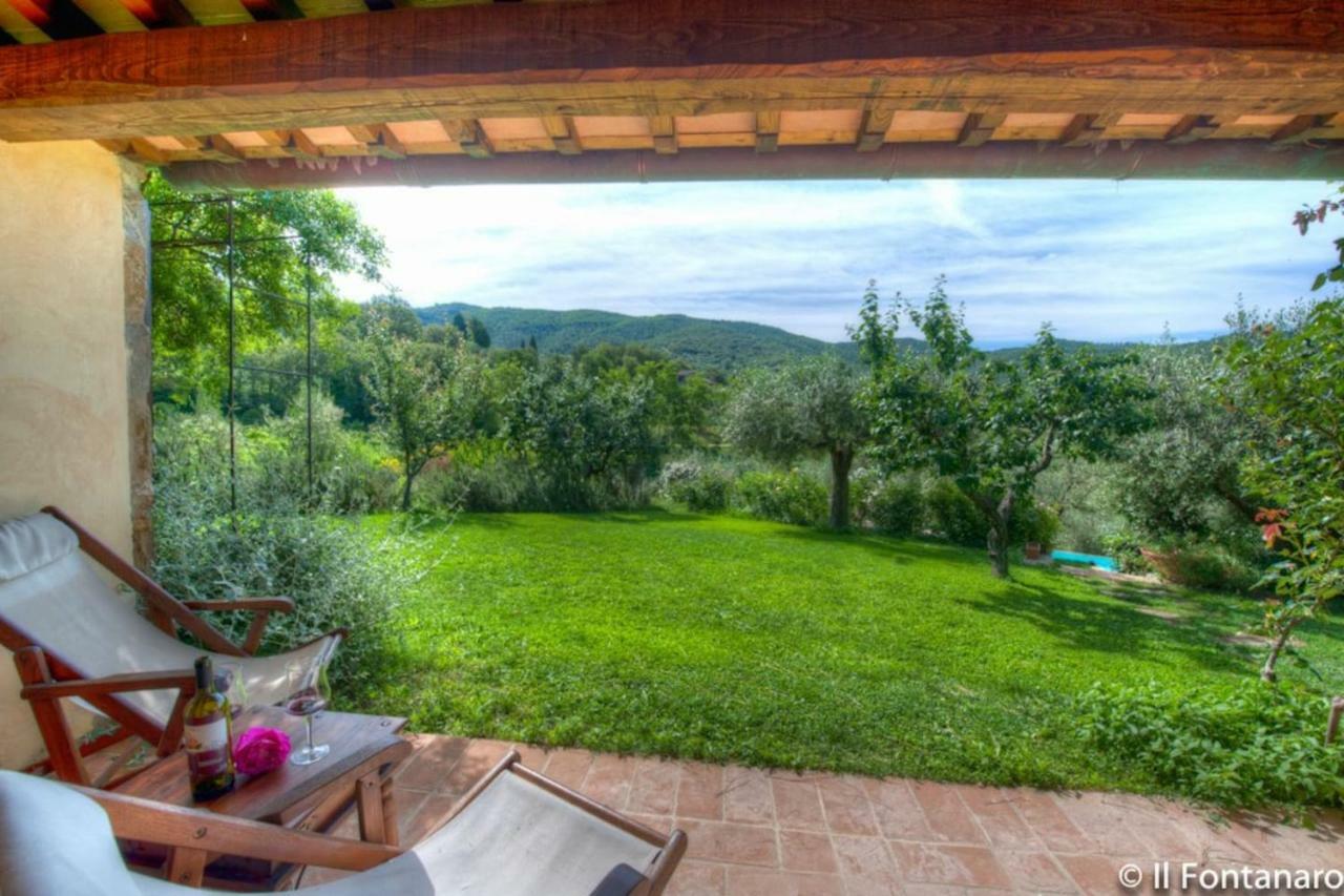 Villa Fontanaro Farm And Culinary School Paciano Esterno foto