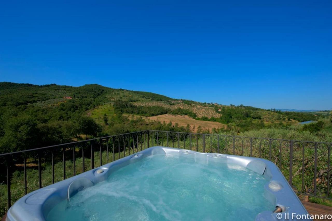 Villa Fontanaro Farm And Culinary School Paciano Esterno foto