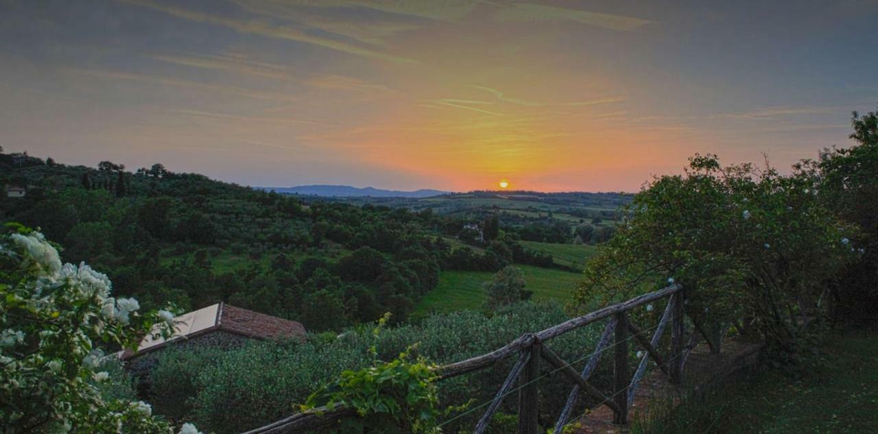 Villa Fontanaro Farm And Culinary School Paciano Esterno foto