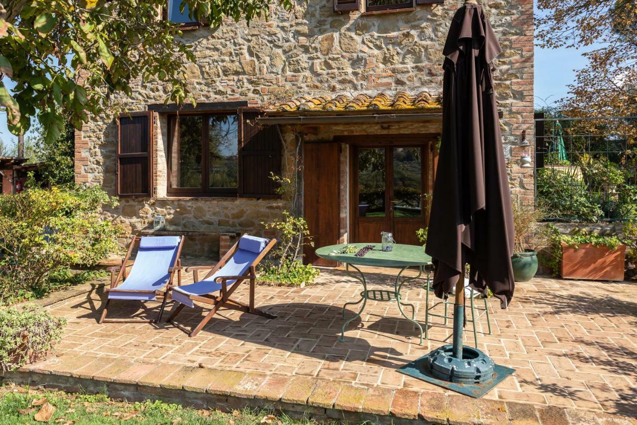 Villa Fontanaro Farm And Culinary School Paciano Esterno foto