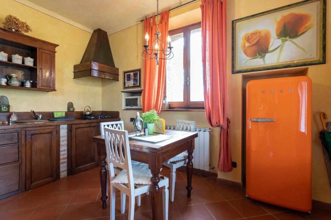 Villa Fontanaro Farm And Culinary School Paciano Esterno foto